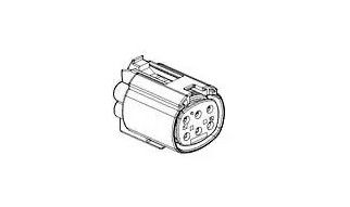 8W Waterproof Automotive Connector Plugs Male Crimp 8 Position